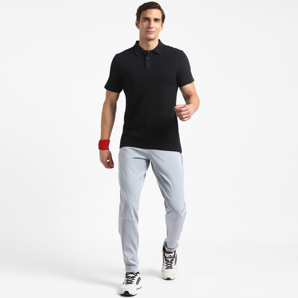 Black ESSENTIALS BASE POLO SHIRT