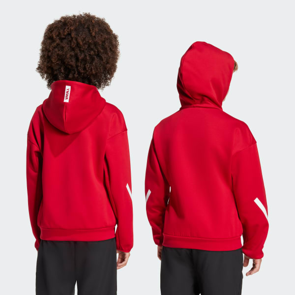Merah Jaket Anthem Liverpool FC adidas Z.N.E. Anak