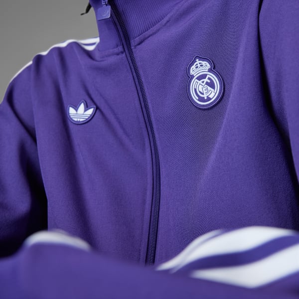 adidas Real Madrid Lifestyle OG Track Top Charcoal Dark Gray