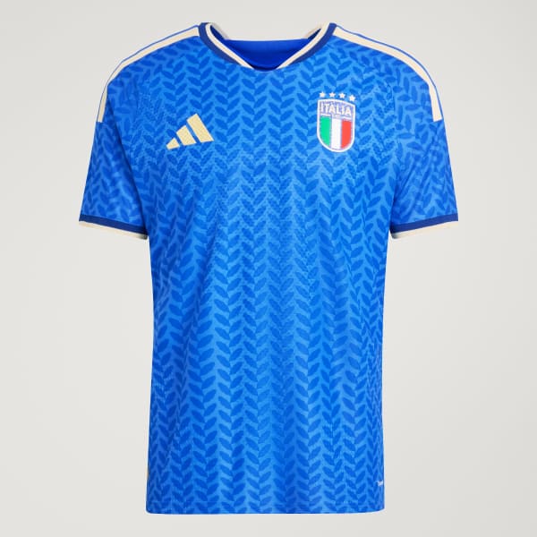 adidas Italy 26 Home Authentic Jersey - Blue | Free Shipping with