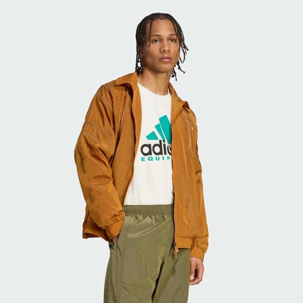 Brown adidas Equipment 트랙 탑