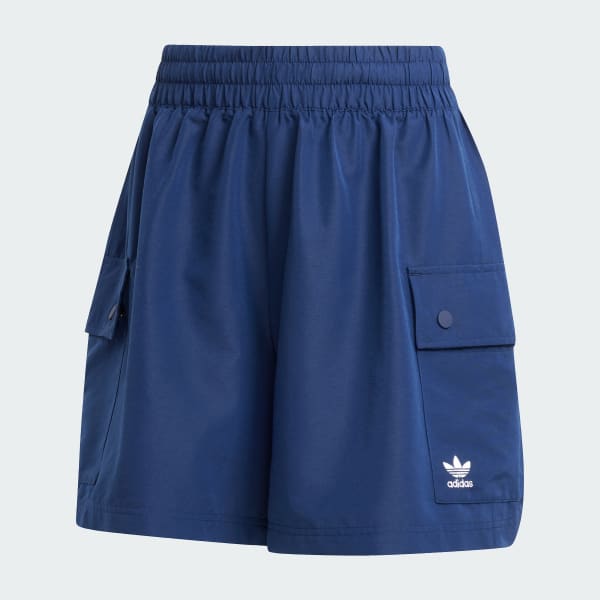 Essentials Woven High-Waist Cargo Shorts