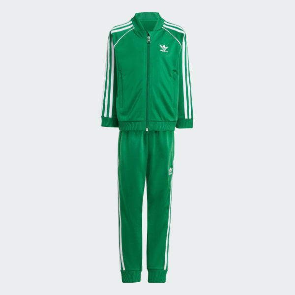 adidas Adicolor SST Track Suit Kids Green Free Shipping with adiClub adidas US