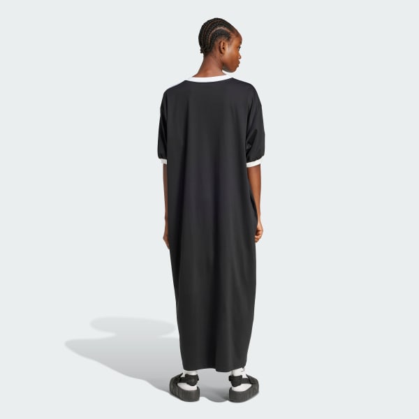 Noir Robe en V oversize Adilenium Season 3