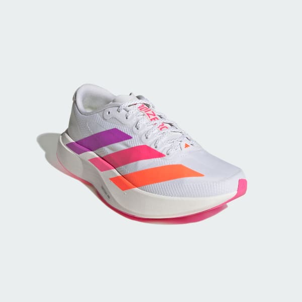White Adizero EVO SL 러닝화