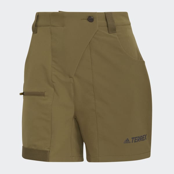 Zielony Terrex Zupahike Hiking Shorts