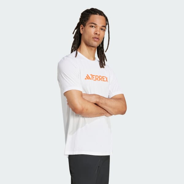 Hvit Terrex Multi Climacool Logo Tech T-skjorte