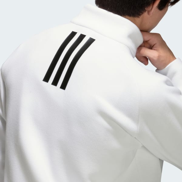 アディダス 【ゴルフ】ファブリックミックスフルジップジャケット