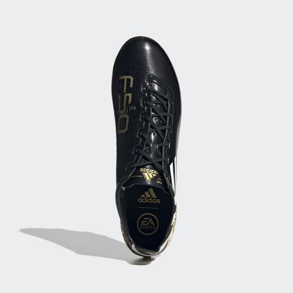 Black F50 Ghosted Adizero Firm Ground Boots KZX07