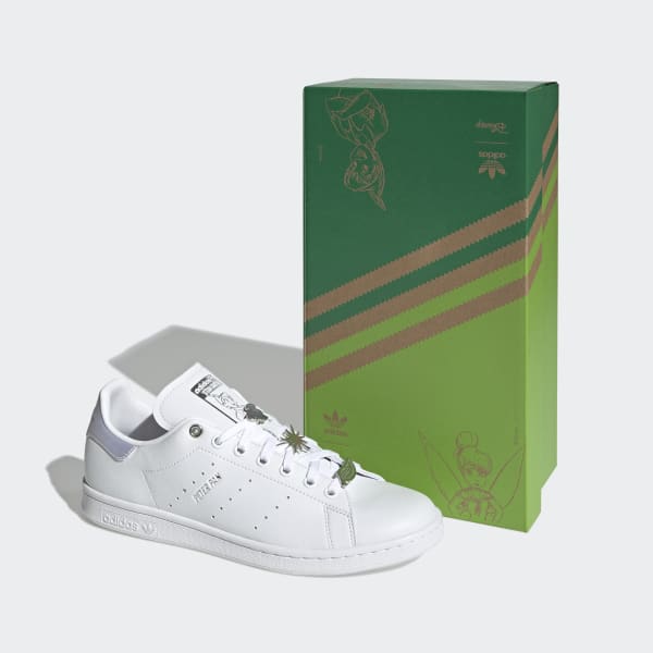 White Peter Pan and Tinker Bell Stan Smith