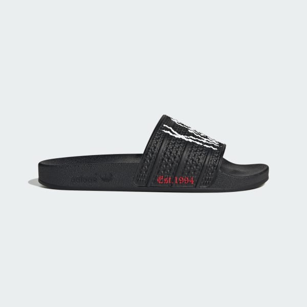 Negro Sandalias Adilette Korn