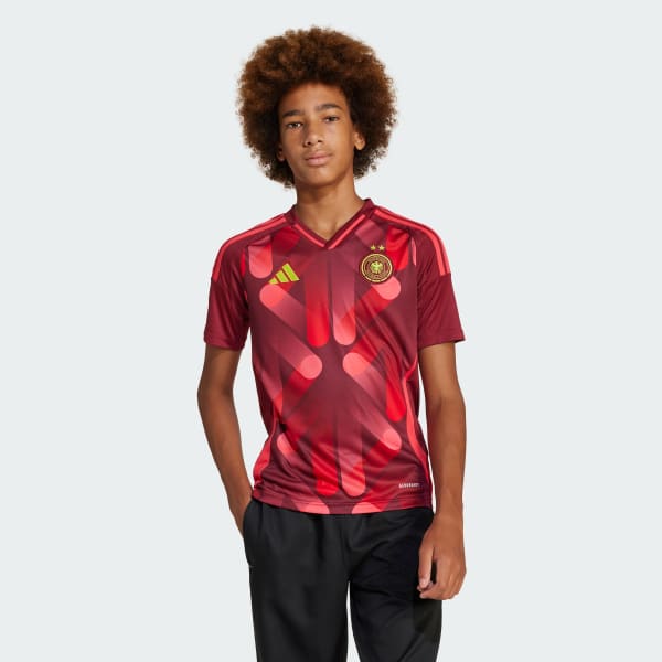 Burgundy Germany 25 (Women's Team) Away Jersey Kids