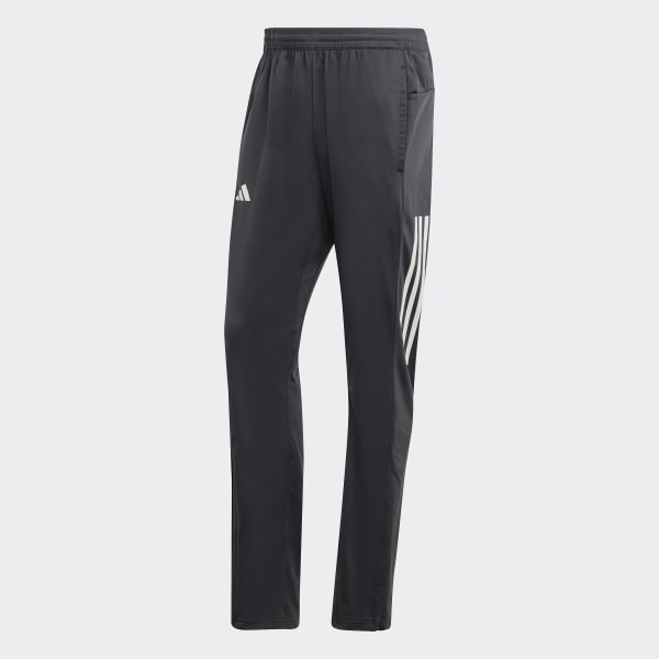 Black 3-Stripes Knitted Tennis Pants