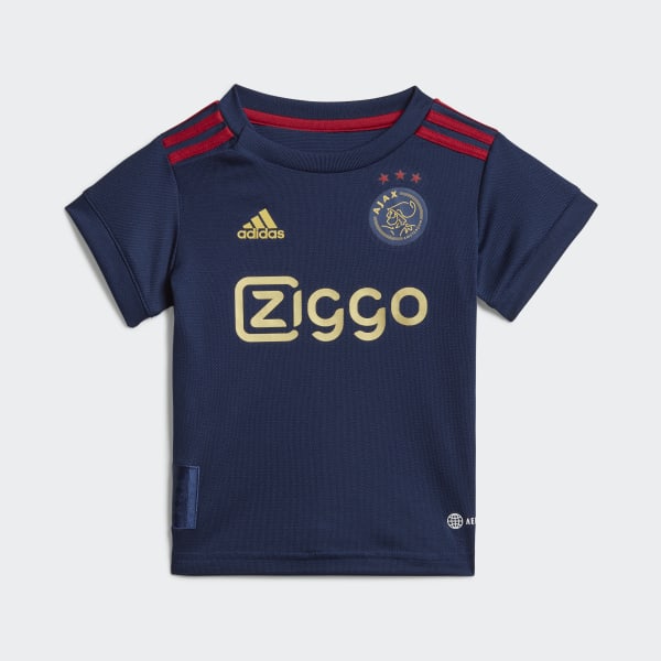 modrá Súprava Ajax Amsterdam 22/23 Away Baby