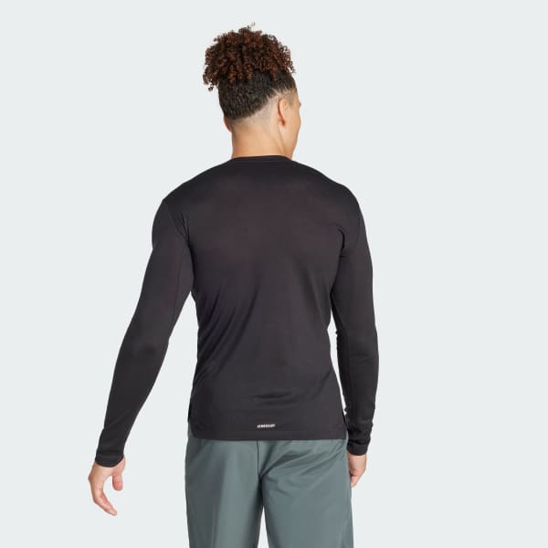 Adidas long sleeve workout shirt store