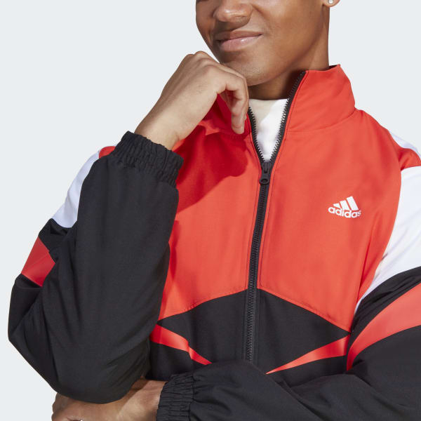 Czerń Colorblock Track Top