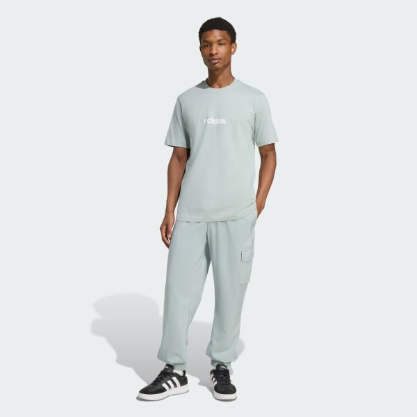 Green Essentials Linear Single Jersey Tee