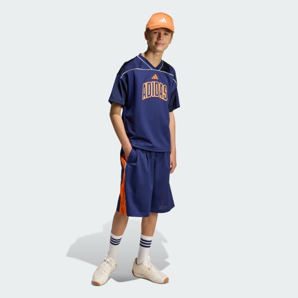 Blue STADIUM MESH BASKETBALL SHIRT