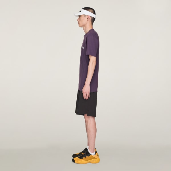 สีม่วง เสื้อยืดติดซิป Y-3 Tennis Pro FreeLift