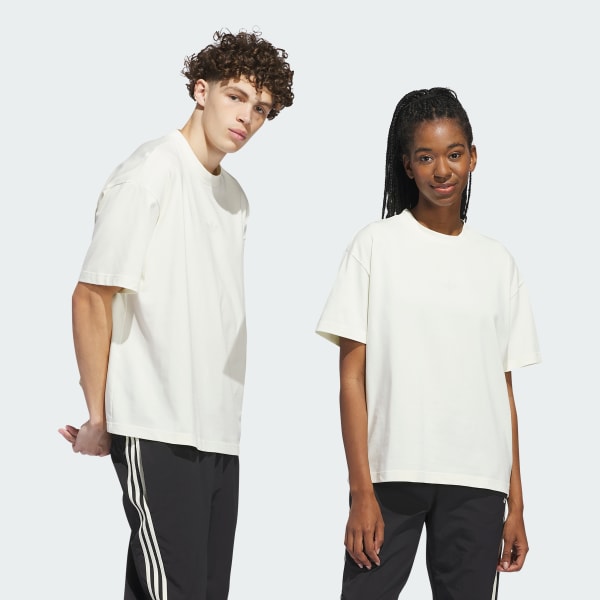 Beige Basketball Classic Tee (Gender Neutral)