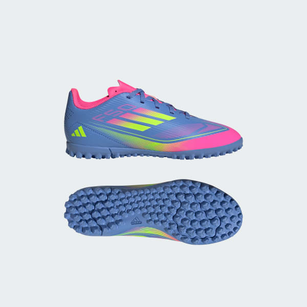 Blu Scarpe da calcio F50 Club Turf Junior