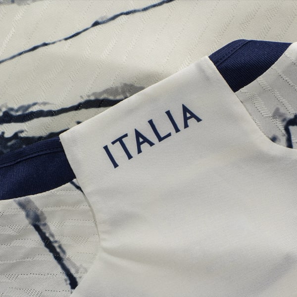 White Italy 23 Away Authentic Jersey