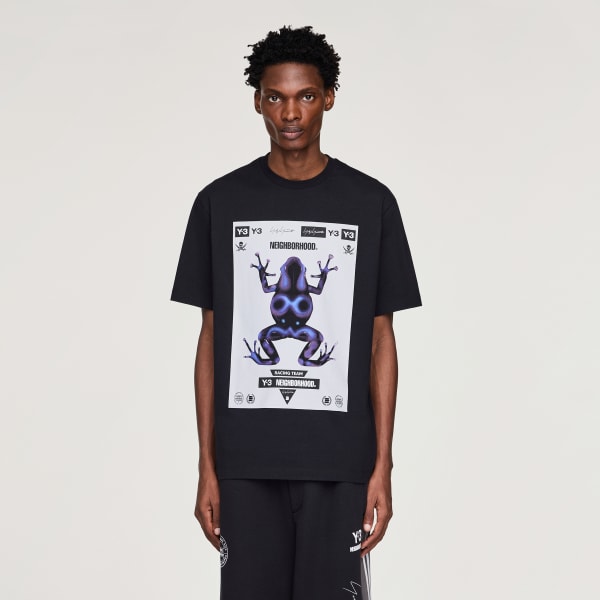 アディダス Y-3 NBHD GRAPHIC TEE - ブラック | アディダス ジャパン