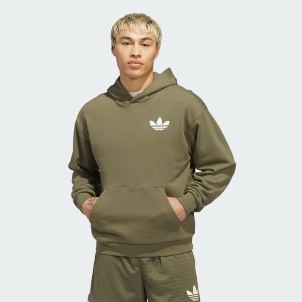 vert Sweat-shirt à capuche World Wide Hoops