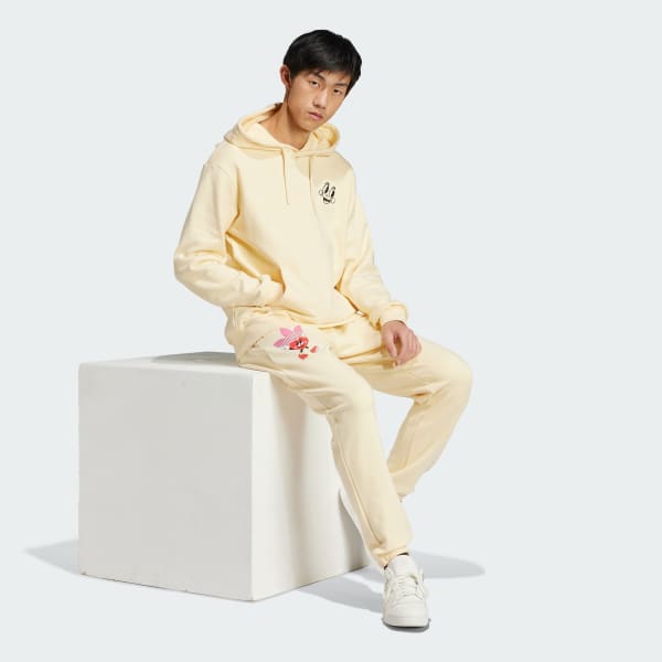สีเหลือง กางเกงขายาว adidas Originals