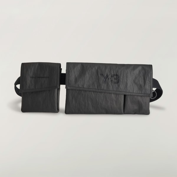 Black Y-3 MULTI POCKET SLING