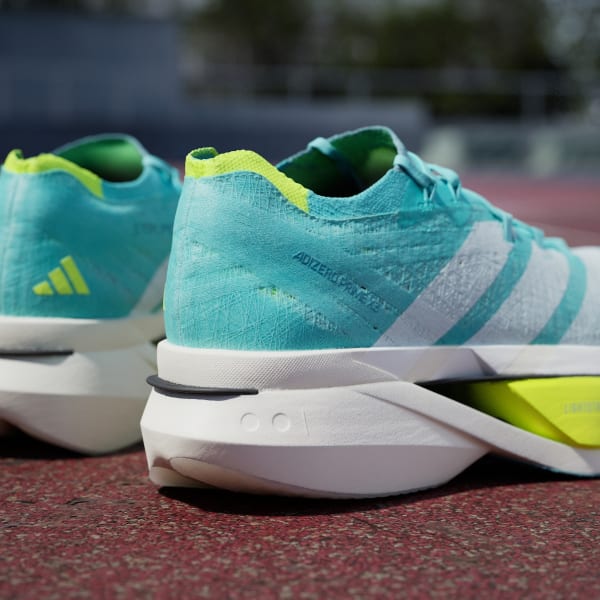 adidas Adizero Prime X3 Strung Shoes - Turquoise | Free Shipping