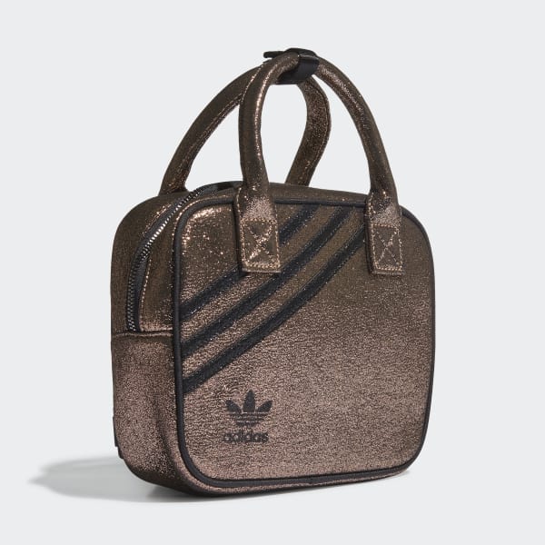 gold adidas bag