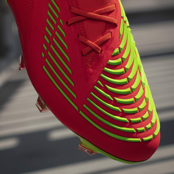 Red Predator Edge.1 Firm Ground Boots