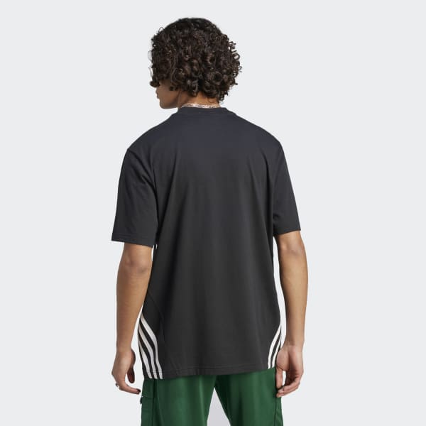 Negro Polo Future Icons 3 Tiras