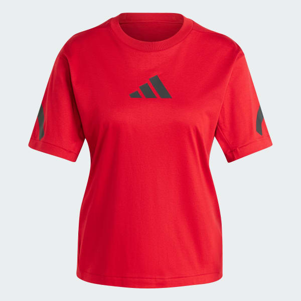 Red adidas Z.N.E. Tee