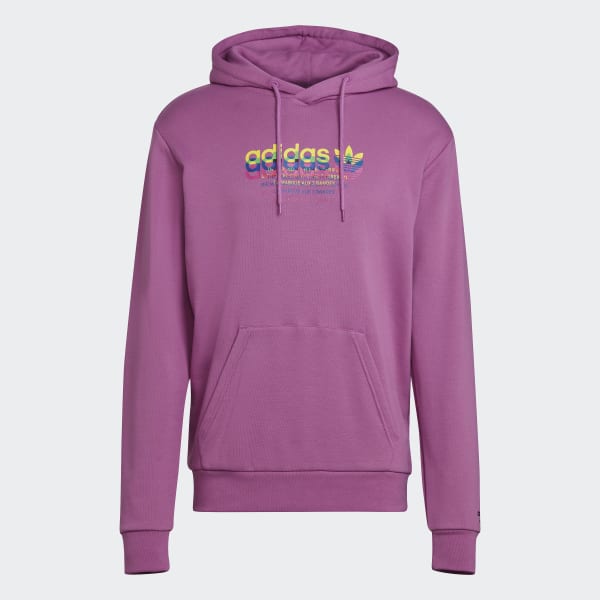 Roxo Camisola com Capuz Hyperreal VA056