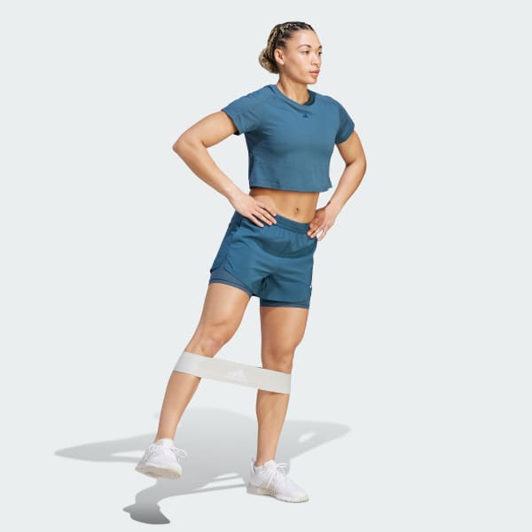 adidas AEROREADY Made for Training Minimal Two-in-One Shorts