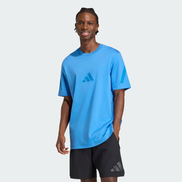 Blue adidas Z.N.E. Tee