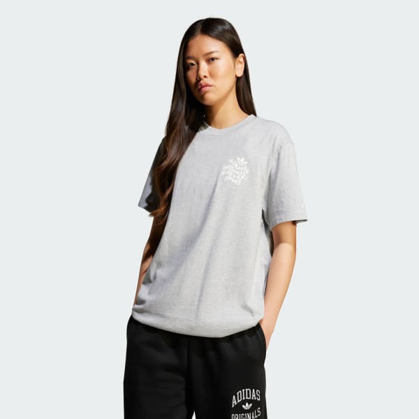 Grey Trefoil Series Forever Originals Loose Tee
