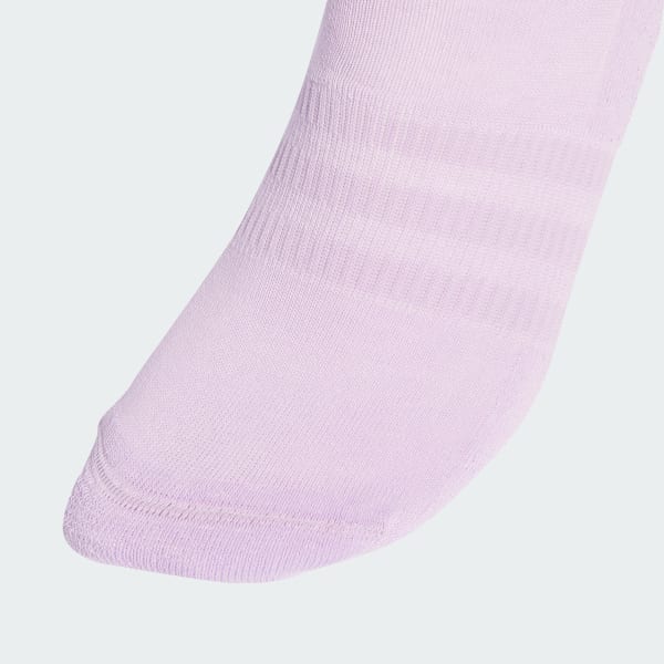 Fioletowy Cushioned Sportswear Ankle Socks 3 Pairs
