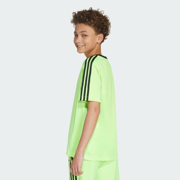 Green Jacquard Tee Kids
