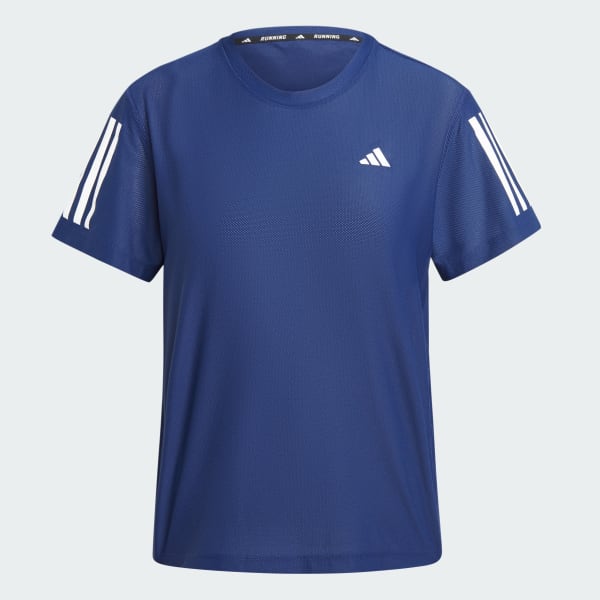 adidas Own the Run T Shirt Blau adidas Deutschland