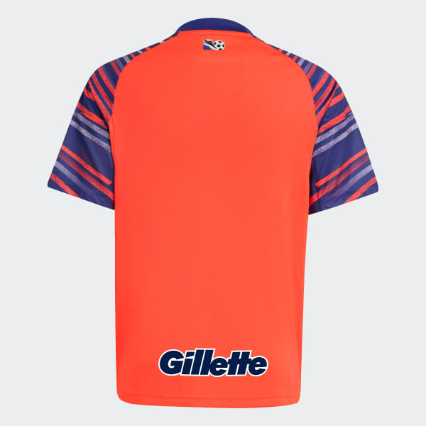 adidas New England Revolution 2025 Archive Jersey Kids - Orange