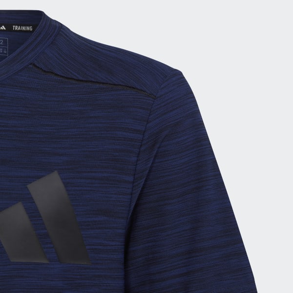 Blue AEROREADY Heather T-Shirt