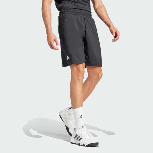cerná Šortky Club Tennis Climacool 3-Stripes