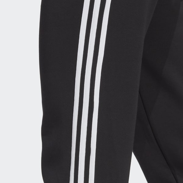 Czerń Future Icons 3-Stripes Regular Pants