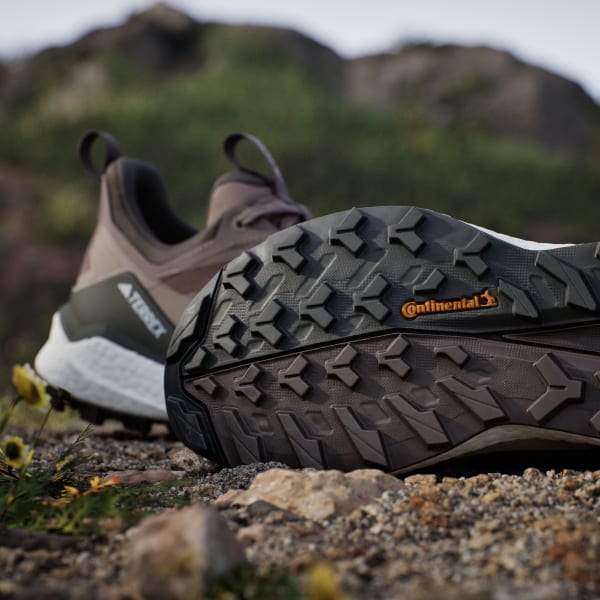 adidas Terrex Free Hiker Low Hiking Shoes Brown Free