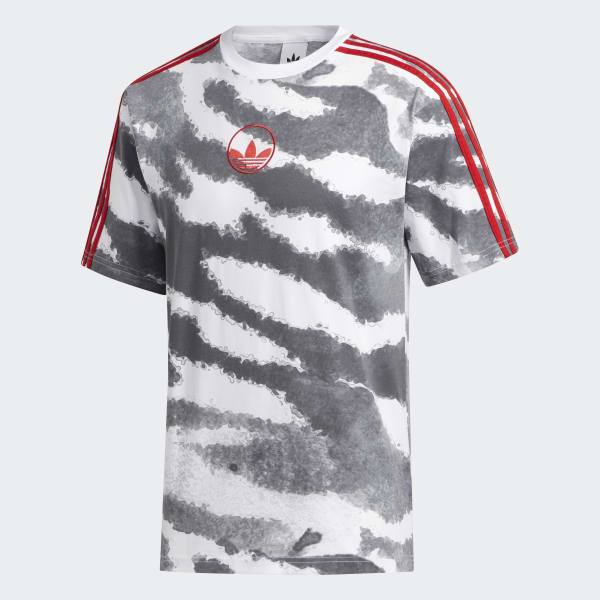 adidas zebra t shirt