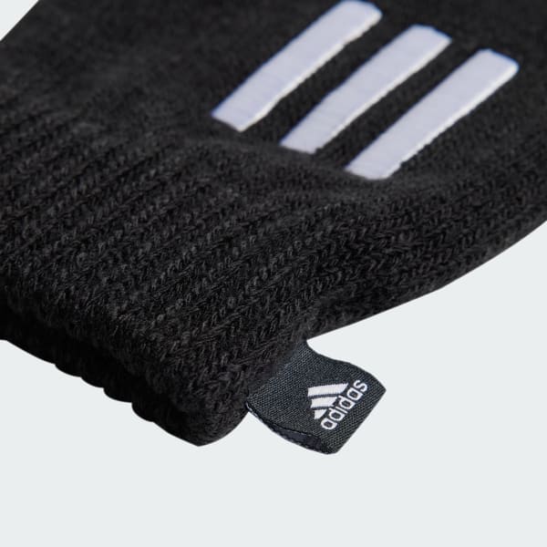 Nero Guanti Essentials 3-Stripes