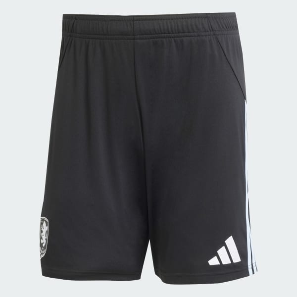 Schwarz Aston Villa FC 25/26 Auswärtsshorts